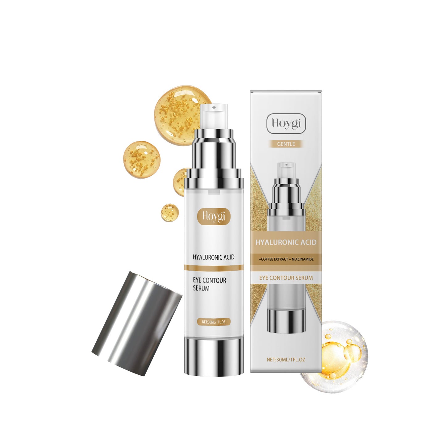 Eye Contour Serum con Ácido Hialurónico y Niacinamida – Xyrose