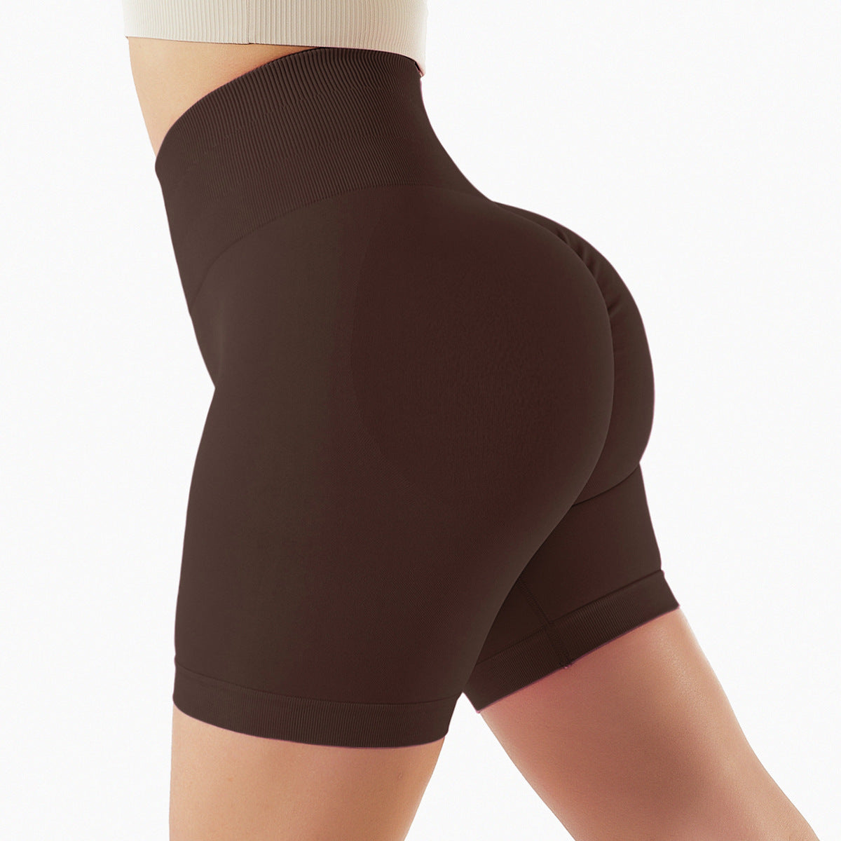 Seamless Yoga Shorts | High Waist &amp; Hip Lifting – Shipping to Europe &amp; USA