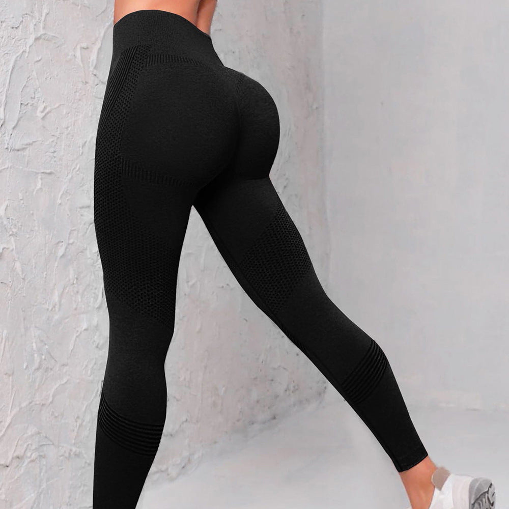 Pantalones de Yoga de Cintura Alta Sin Costuras – Comodidad y Estilo para tu Entrenamiento.