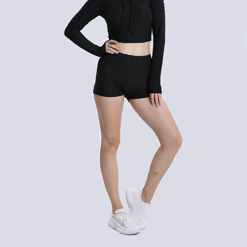 Pantalones de Yoga de Cintura Alta – Realce de Caderas, Estilo Bubble y Ajuste Perfecto.