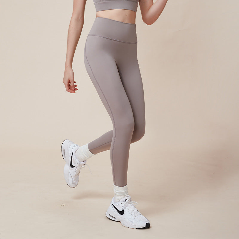 High-Waisted Sports Leggings – Push-Up and Slimming Effect for Yoga and Fitness