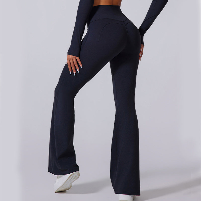 Pantalones Acampanados de Yoga para Mujer – Comodidad y Estilo para Tu Entrenamiento.