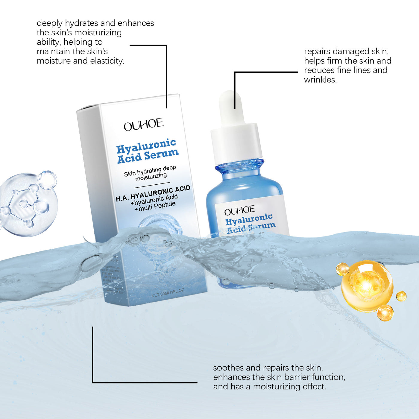 Facial Moisturizing Care Solution Xyrose — Hidratación profunda con precisión profesional