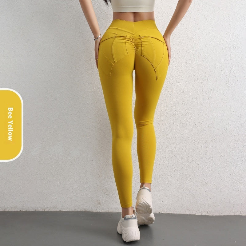 Pantalones de Yoga con Cintura Alta y Realce de Cadera para Mujer – Comodidad y Estilo para tu Entrenamiento.