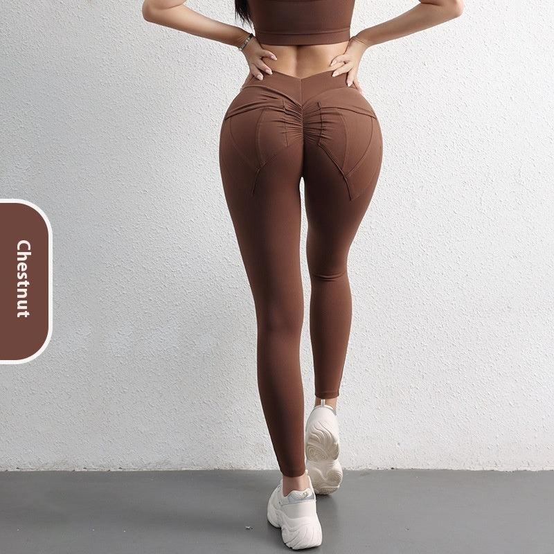 Pantalones de Yoga con Cintura Alta y Realce de Cadera para Mujer – Comodidad y Estilo para tu Entrenamiento.