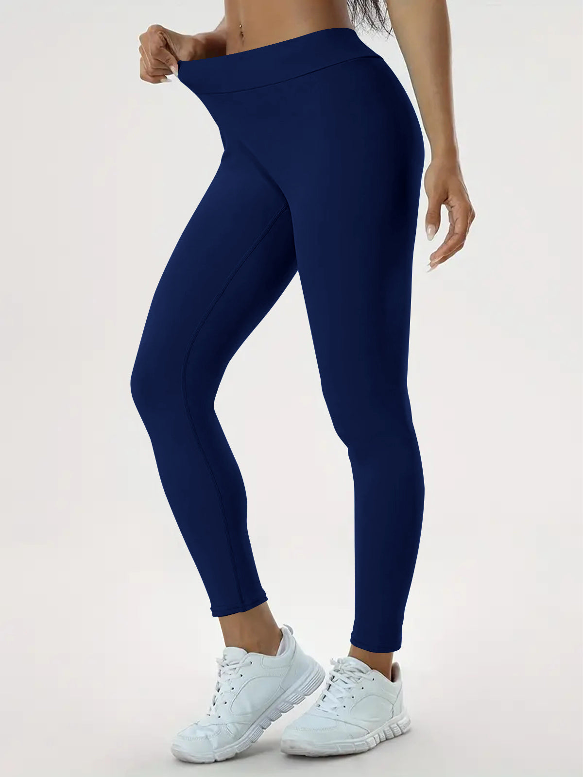 Pantalones de Yoga para Mujer – Cintura Alta, Elásticos y Ajustados para Fitness.