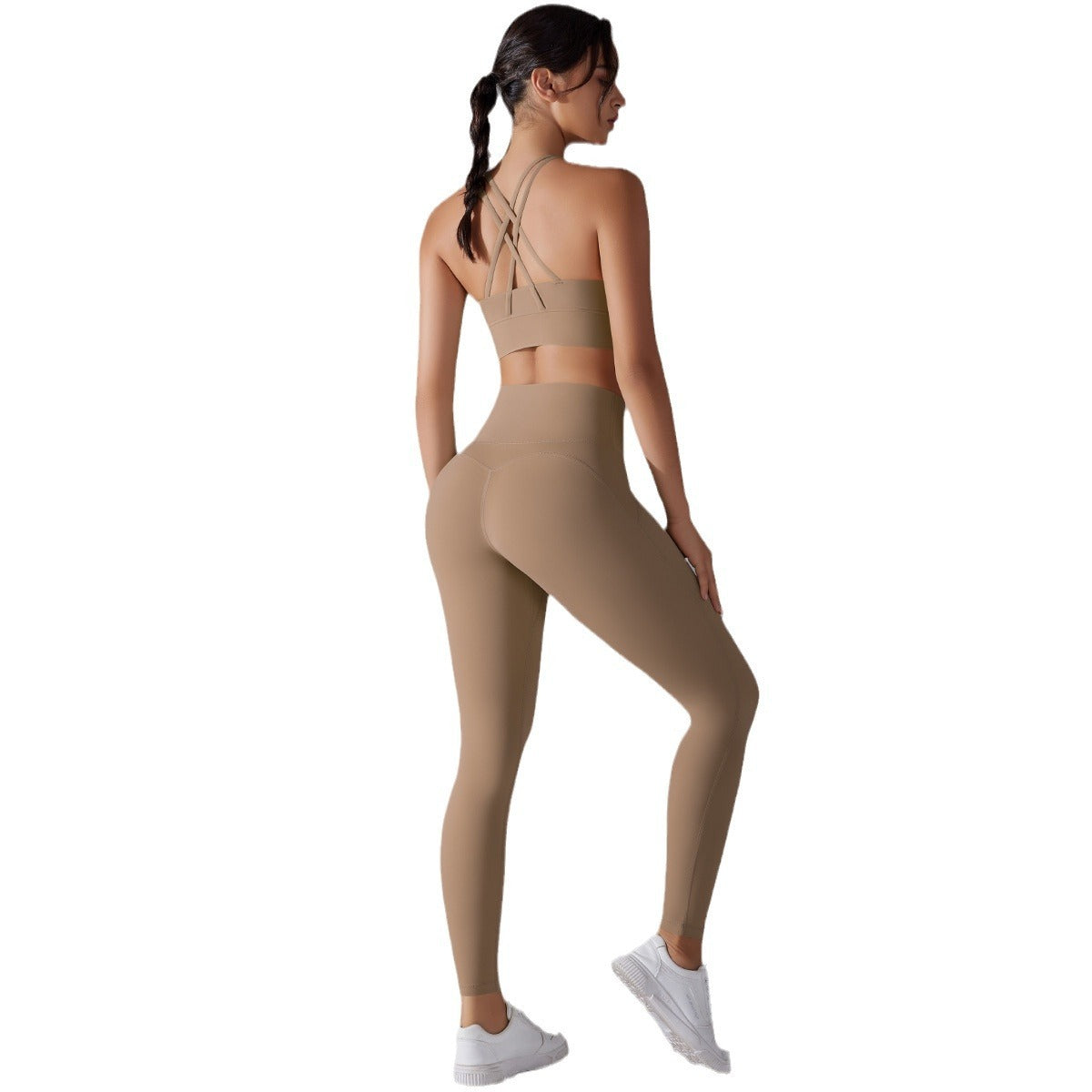 Suit Sports Underwear Fitness Yoga Pants Two-piece Set