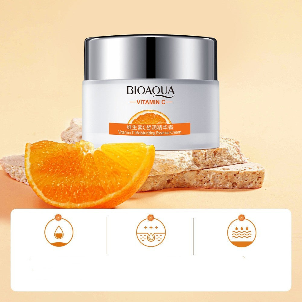 Crema Facial Hidratante y Rejuvenecedora con Vitamina C – 20 g / 50 g