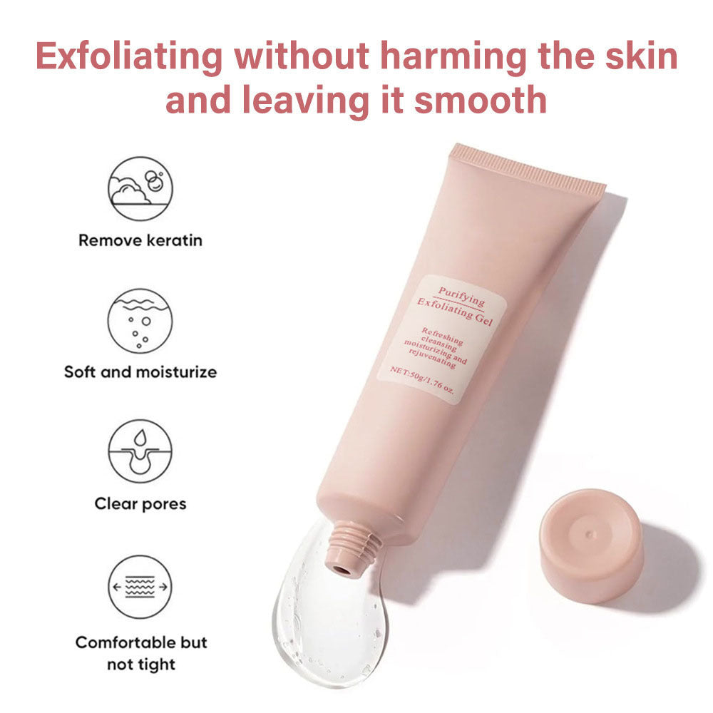 ✨ Moisturizing Facial Exfoliating Gel Scrub — Limpieza profunda y suavidad