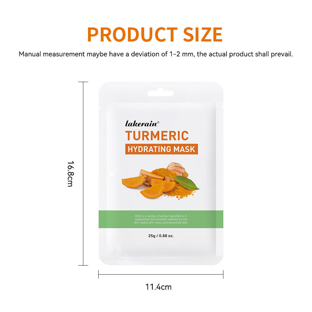 Turmeric Facial Mask Xyrose — Brillo dorado con ciencia y tradición