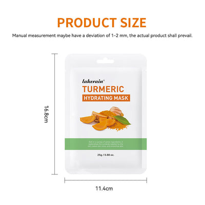 Turmeric Facial Mask Xyrose — Brillo dorado con ciencia y tradición