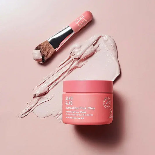 Sand & Sky Clay Mask – Detox Facial con Arcilla Rosa