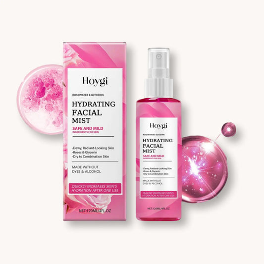 Rose Moisturizing Facial Spray | Hidratación Natural y Refrescante.